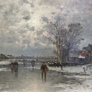 Jungblut, Johann - Winterszene