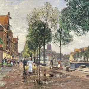 Hermanns, Heinrich - Auf dem Markt