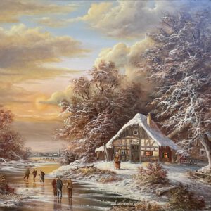 Neuberger, J. - Winter im Dorf