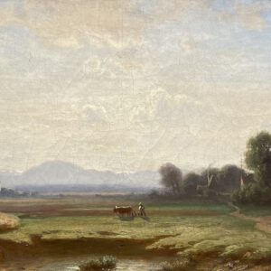Gebhardt, Karl - Landschaft mit Vieh