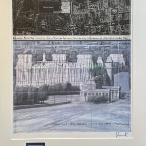 Christo & Jeanne-Claude - Wrapped Reichstag Christo 84