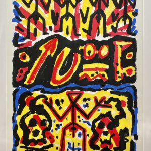 A. R. Penck - Farblithographie I