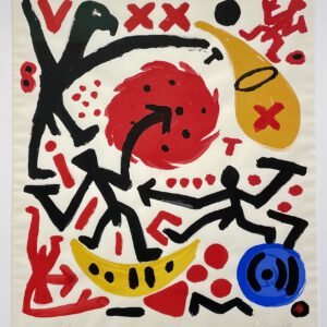 A. R. Penck - Honen-in-Thoughts II