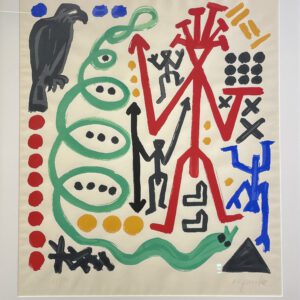 A. R. Penck - Honen-in-Thoughts