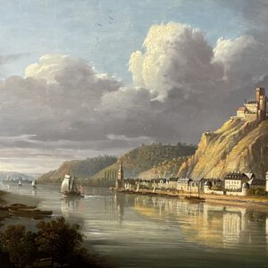 Dietzler, Jakob - Blick auf die Marksburg