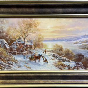 Heinz, Wolfgang - Winter am Fluss